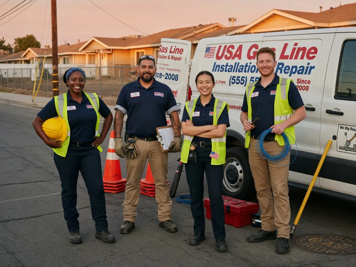 Gas Line Installation company in Chickamauga, GA